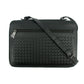 Bottega Veneta Intrecciato Black Zip Around Breifcase Bag #2866