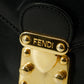 Fendi Black Leather 2Way Shoulder Bag #2867