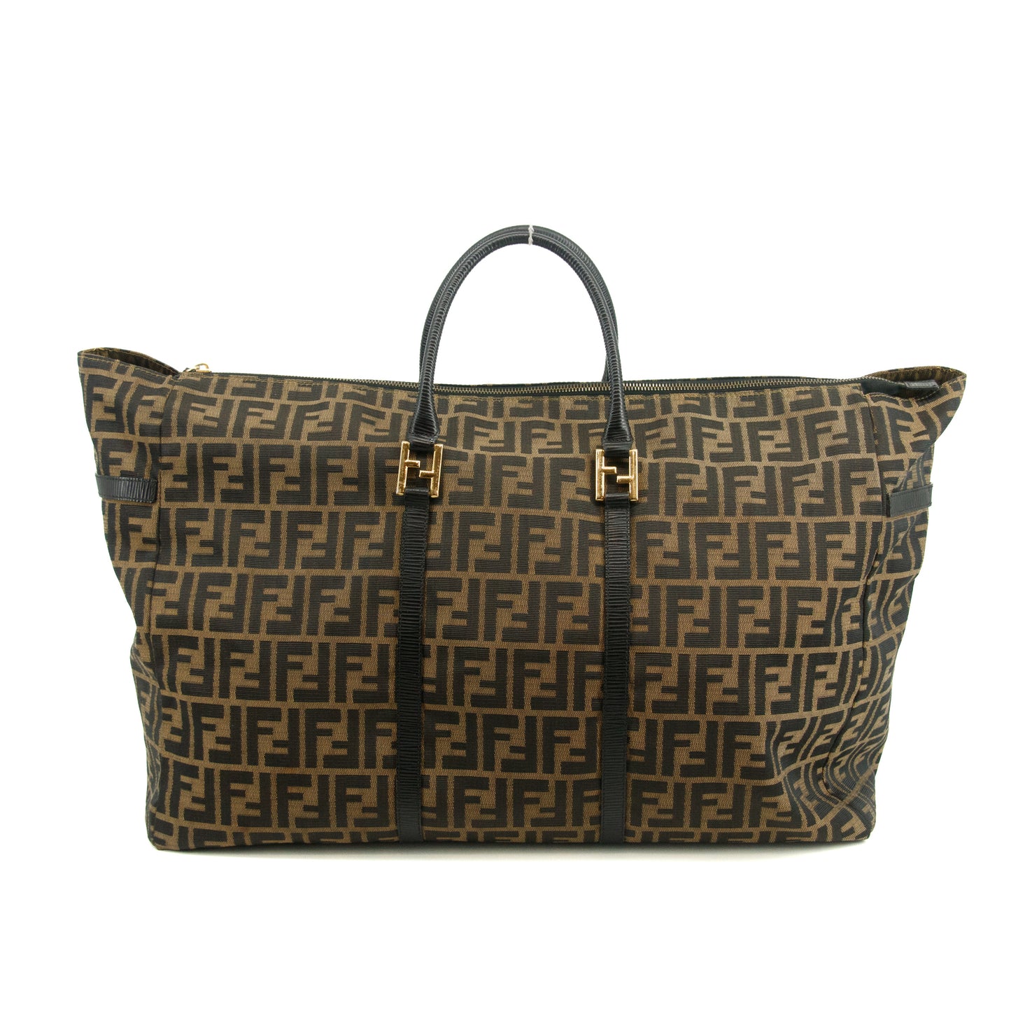 Fendi Zucca Monogram XXL Jumbo Boston Bag #2869