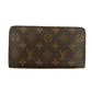 Louis Vuitton Monogram Canvas Zippy Wallet #2874