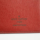 Louis Vuitton Monogram Portefeuille Marie Wallet w/ Red Interior #2945