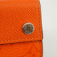 Louis Vuitton Orange Taigarama Discovery Compact Mini Wallet #2952