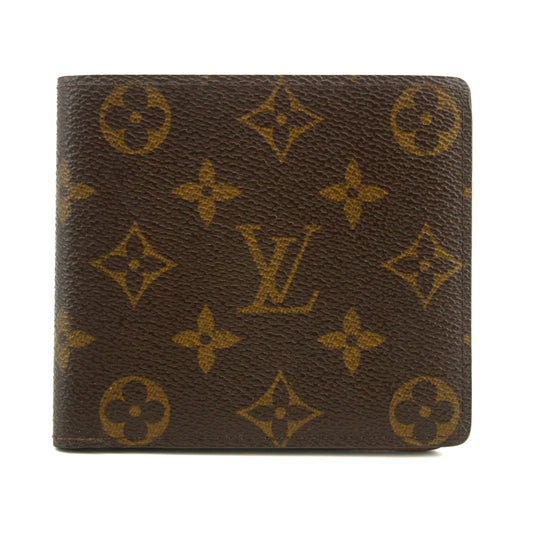 Louis Vuitton Monogram Porte-Vieux Carte Credit Bifold Wallet #2953