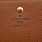 Louis Vuitton Monogram Canvas Envelope Carto Visit Wallet #2971