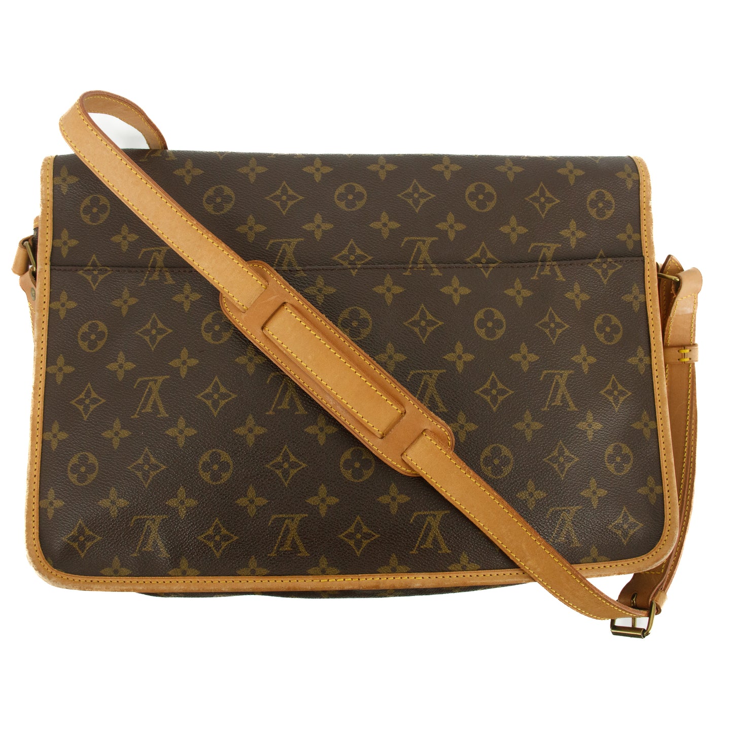 Louis Vuitton Monogram Canvas Gibeciere GM Shoulder Bag #2976