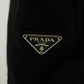 Prada Milano Black Nylon Hardware Shoulder Bag #2997