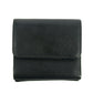 Chanel CC Timeless Black Caviar Compact Wallet #3005