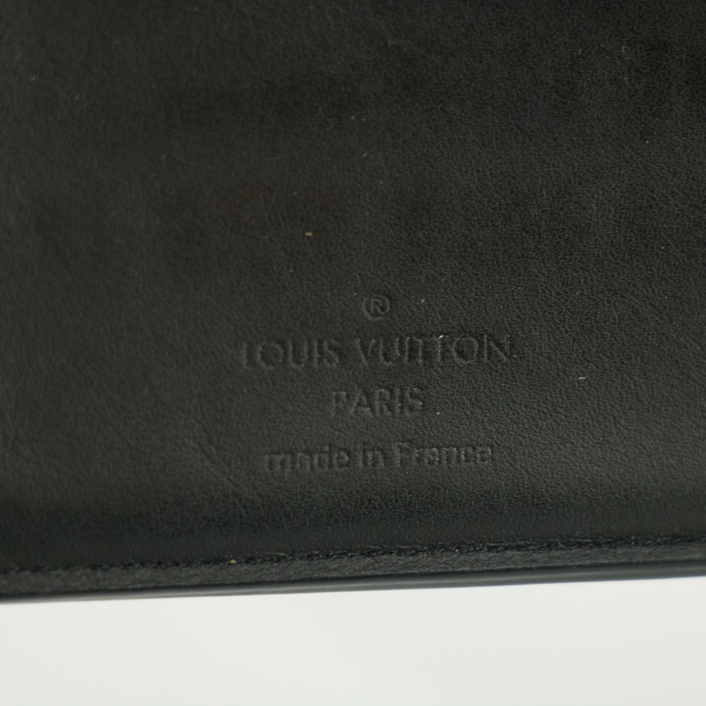 Louis Vuitton Damier Infni Blue & Black Bifold Wallet #3007