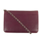 Chanel CC Magenta Leather Wallet on Chain #3015