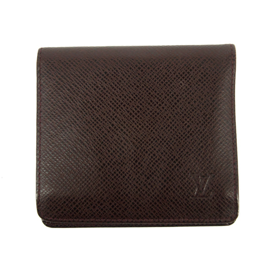 Louis Vuitton Taiga Raisin Bifold Wallet  #3017