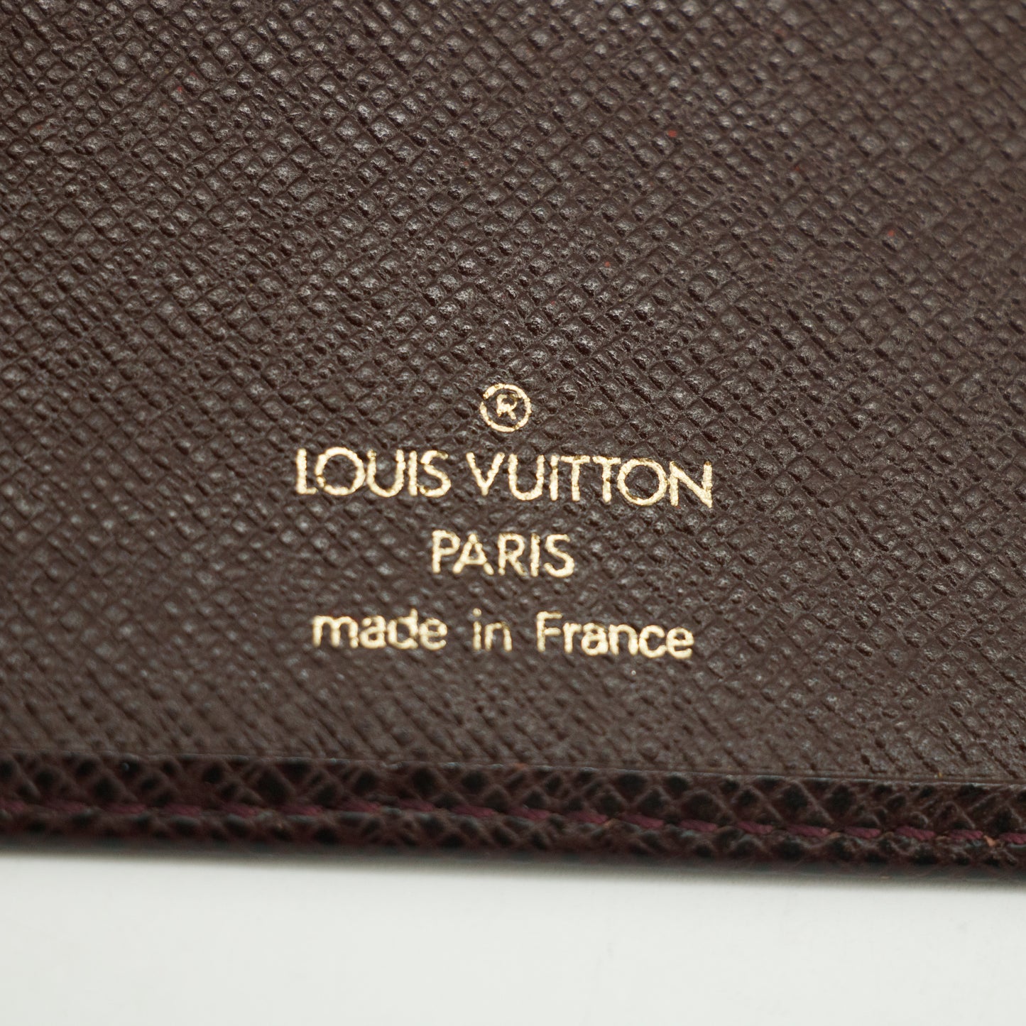 Louis Vuitton Taiga Raisin Bifold Wallet  #3017