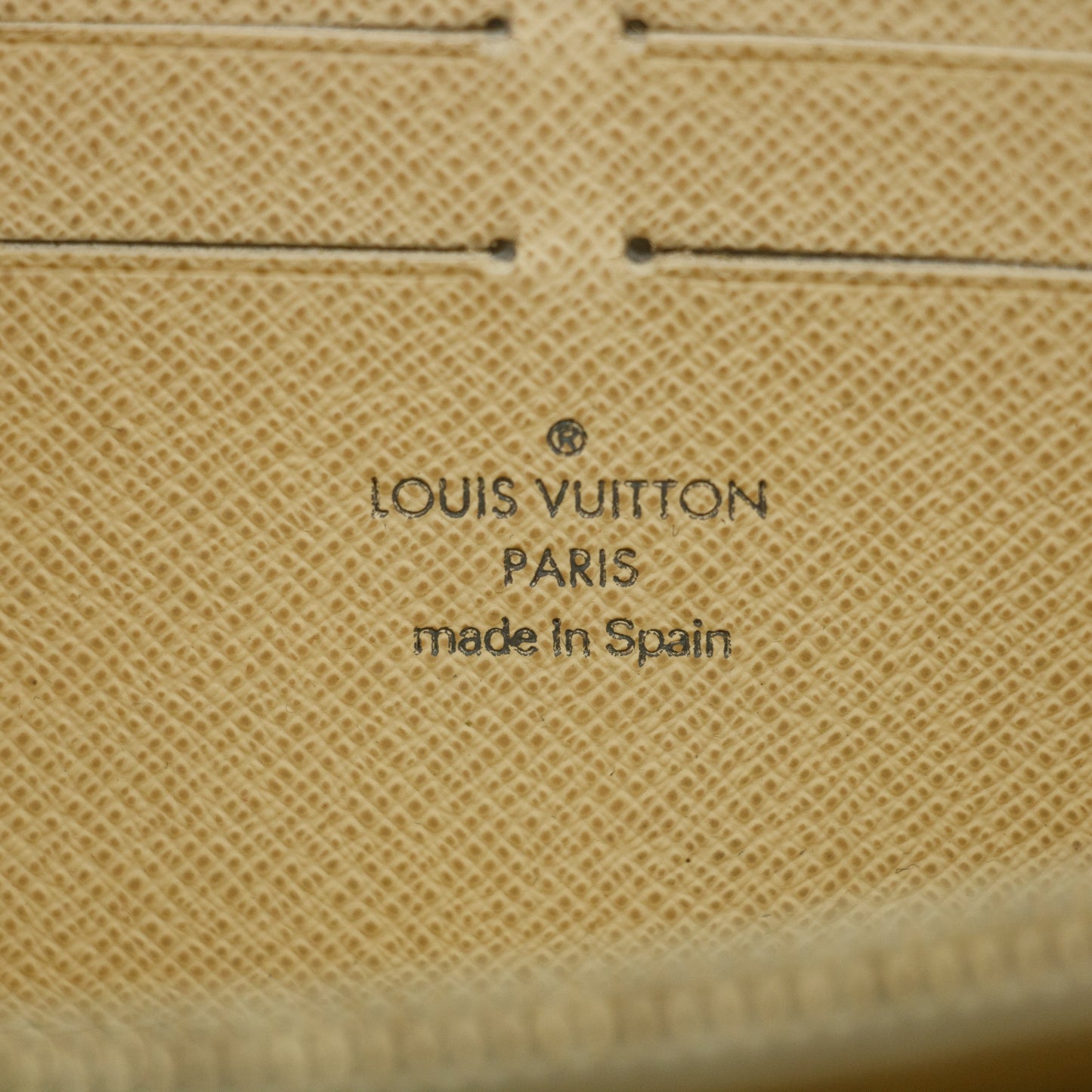 Louis Vuitton Damier Azur Zippy Wallet #3019