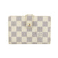 Louis Vuitton Damier Azur Kisslock Wallet #3038