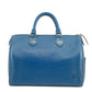 Louis Vuitton Epi Speedy 30 Hand Bag Toledo Blue #3042