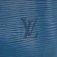 Louis Vuitton Epi Speedy 30 Hand Bag Toledo Blue #3042