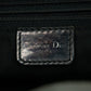 Christian Dior Canage Hand Bag Leather Gray Silver Hardware #3043