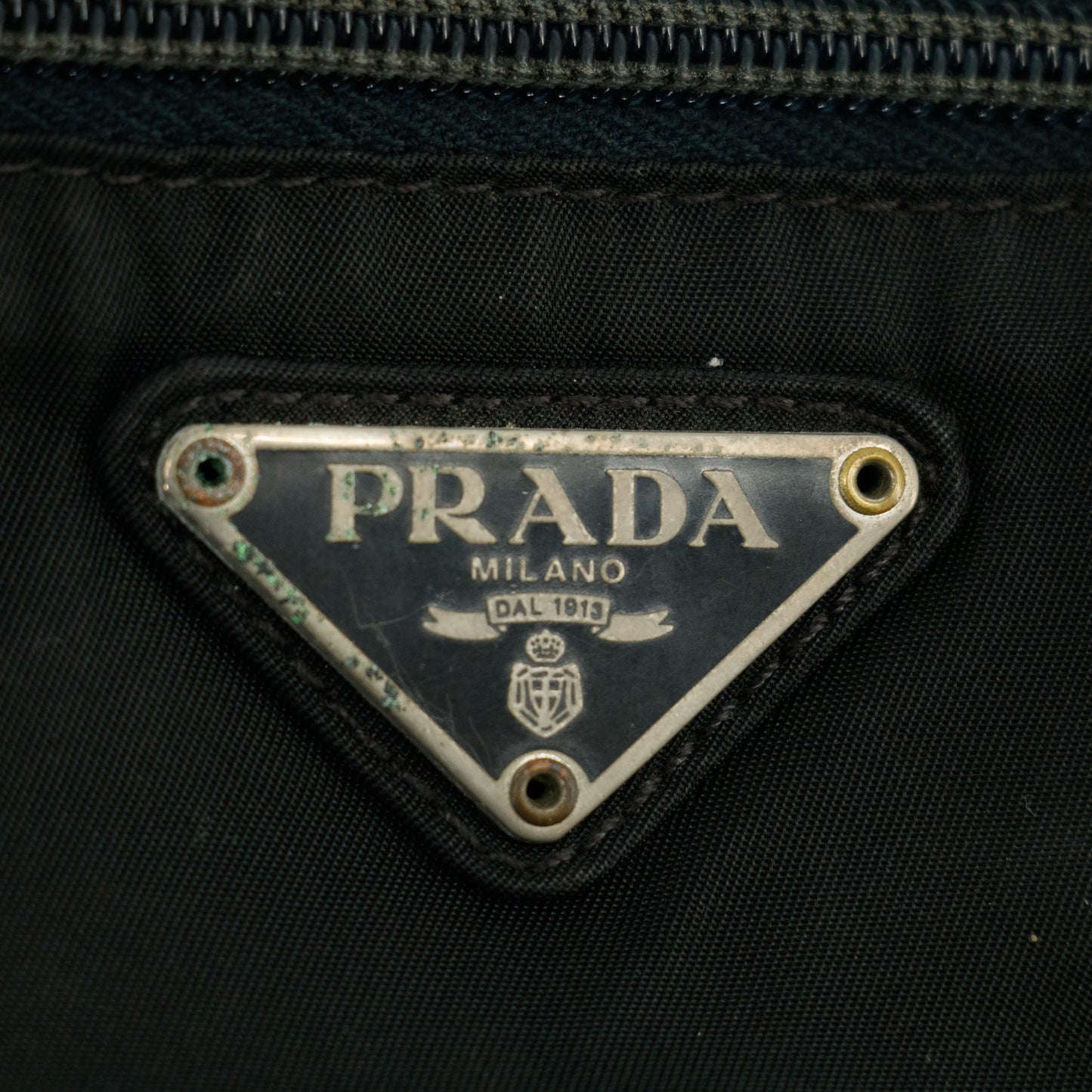 Prada Black Nylon Tessuto Shoulder Bag #3045