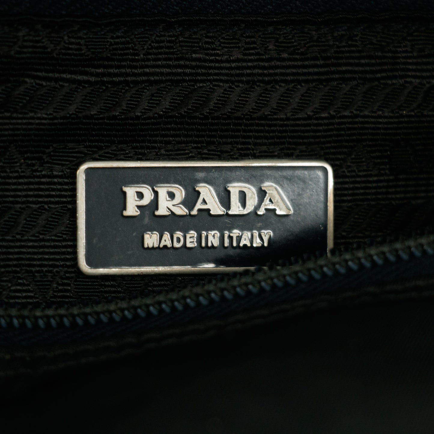 Prada Black Nylon Tessuto Shoulder Bag #3045