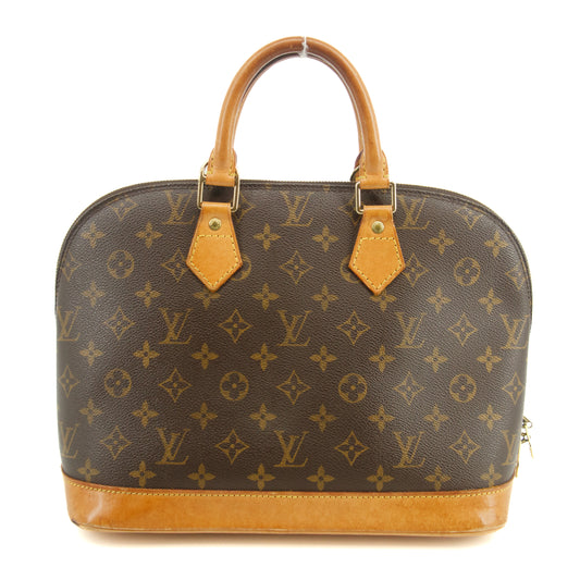 Louis Vuitton Monogram Canvas Alma PM Brown #3050