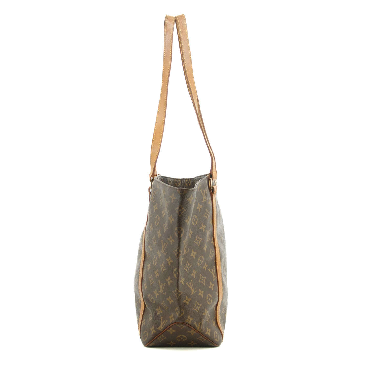 Louis Vuitton Monogram Canvas Brown Sac Shopping Tote Bag #3055