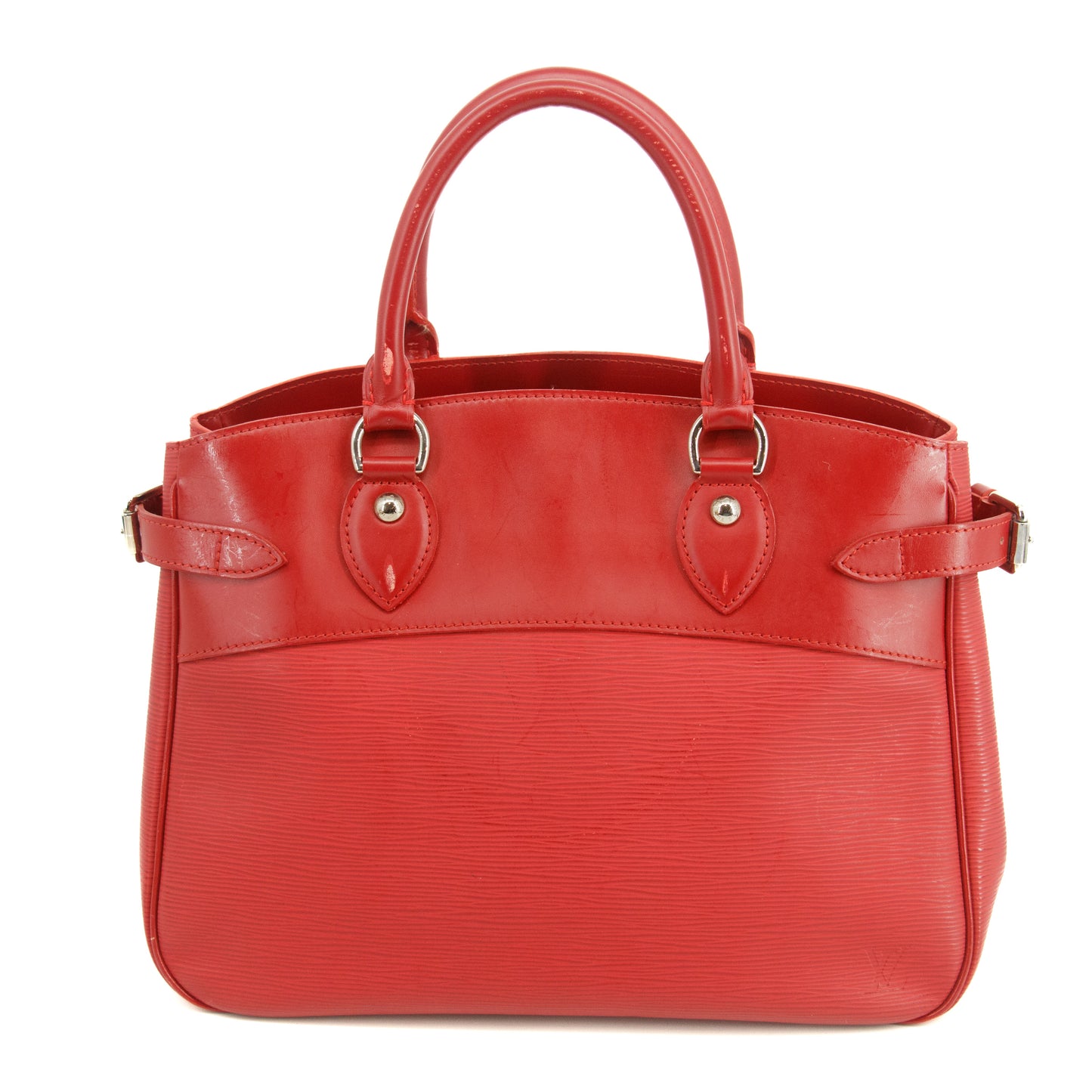 Louis Vuitton Epi Red Passy Tote Shoulder Bag #3063