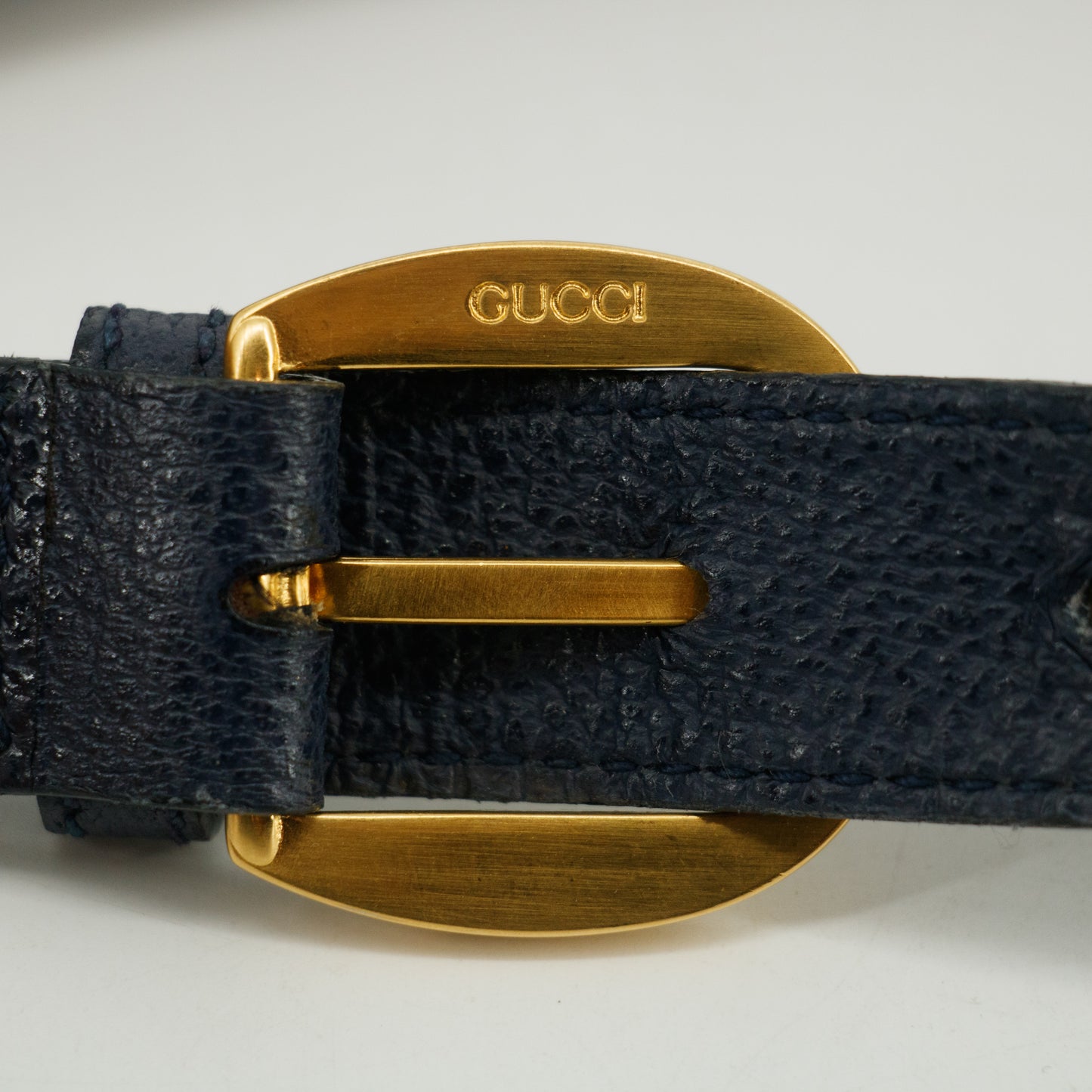 Gucci Horsebit Velour Suede Blue Fanny Pack #3065