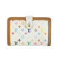 Louis Vuitton Canvas Multicolor Kisslock Wallet #3072