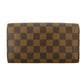 Louis Vuitton Damier Ebene Sarah Portefeuille Wallet #3106