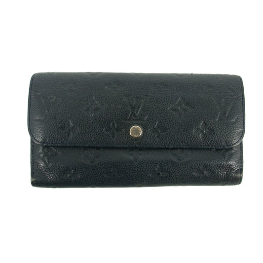 Louis Vuitton Navy Empriente Portefeuille Virtuose Wallet #3122