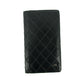 Chanel Black Diamond Quilted Lambskin Long Wallet #3160