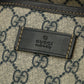 Gucci GG Supreme Canvas Coated Blue Shoulder Bag SKU-#3192