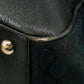 Gucci GG Canvas Black Sherry Line Tote Bag #3199