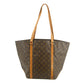 Louis Vuitton Monogram Canvas Sac Shopping Tote Bag Brown #3205