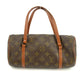 Louis Vuitton Monogram Canvas Papillon 26 Handbag Brown  #3206