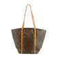 Louis Vuitton Monogram Canvas Sac Shopping Tote Bag Brown #3219