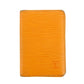 Louis Vuitton Epi Orange Pocket Organizer Wallet #3220