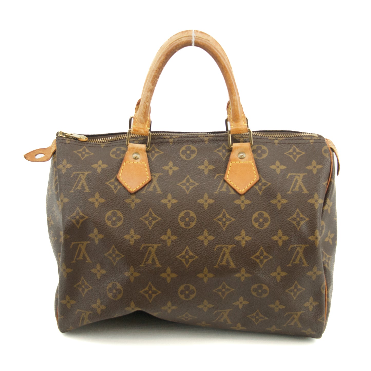 Louis Vuitton Monogram Canvas Speedy 30 Handbag Brown #3224