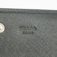 Prada Saffiano Leather Black Continental Long Wallet #3228