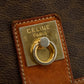 Celine Macadam PVC Brown Crossbody Bag #3237