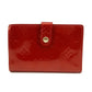 Louis Vuitton Red Vernis Kisslock Wallet Patent #3246