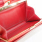 Louis Vuitton Red Vernis Kisslock Wallet Patent #3246