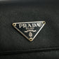 Prada Saffiano Leather Black Key Holder #3255