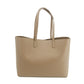 Saint Laurent Shopping Tote Bag in Calfskin Tan Leather #3320