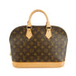Louis Vuitton Monogram Canvas Alma PM Brown Tote Bag -SKU #3332