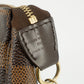 Louis Vuitton Damier Ebene Mini Pochette Accessories Clutch Bag #3333