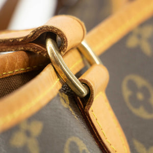 Louis Vuitton Monogram Canvas Brown Batignolles Horizontal Shoulder Bag #3420