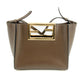 Fendi Vitello King Small Fendi Way Maya 2Way Shoulder Bag Brown #3447