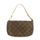 Louis Vuitton Monogram Canvas Brown Pochette Accessories Shoulder Bag  #3462