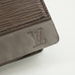 Louis Vuitton Brown Epi Leather Moka Honfleaur Shoulder Bag #3469