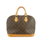 Louis Vuitton Monogram Canvas Alma PM Brown Tote Bag #3486